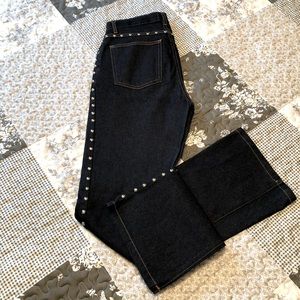 Vintage 90s XOXO Rivet Studded Bootcut Jeans